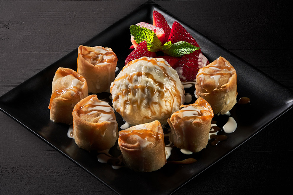 BANANA SPRING ROLLS