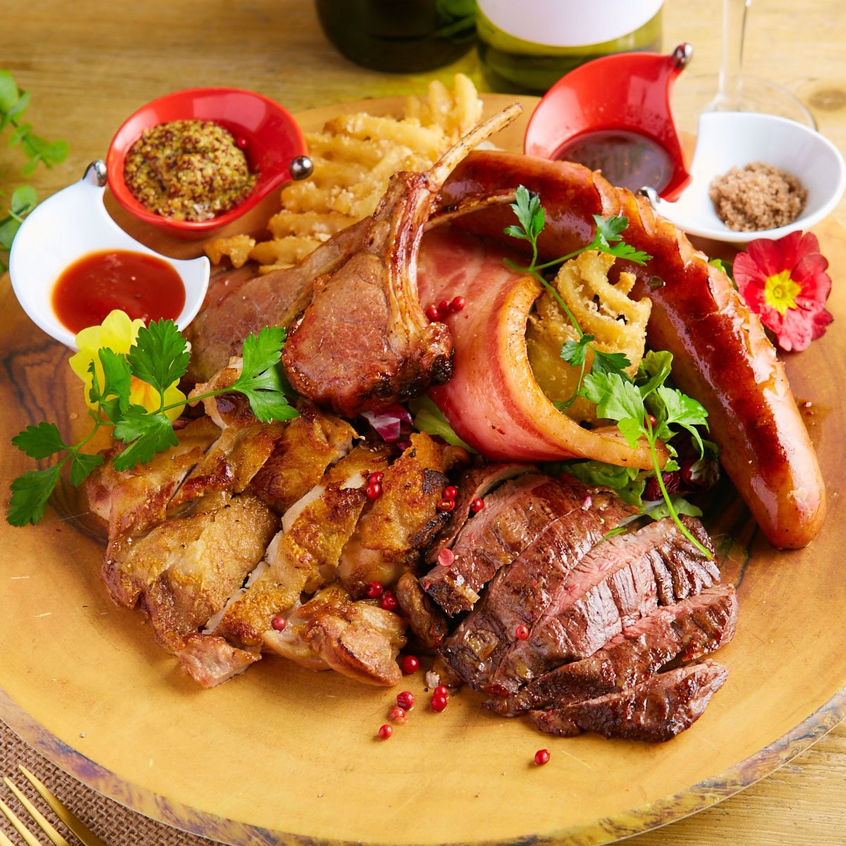 至極の肉!5種盛り合わせ