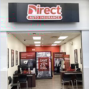 Direct Auto Insurance storefront located at 933 Grand Caillou Rd, Houma