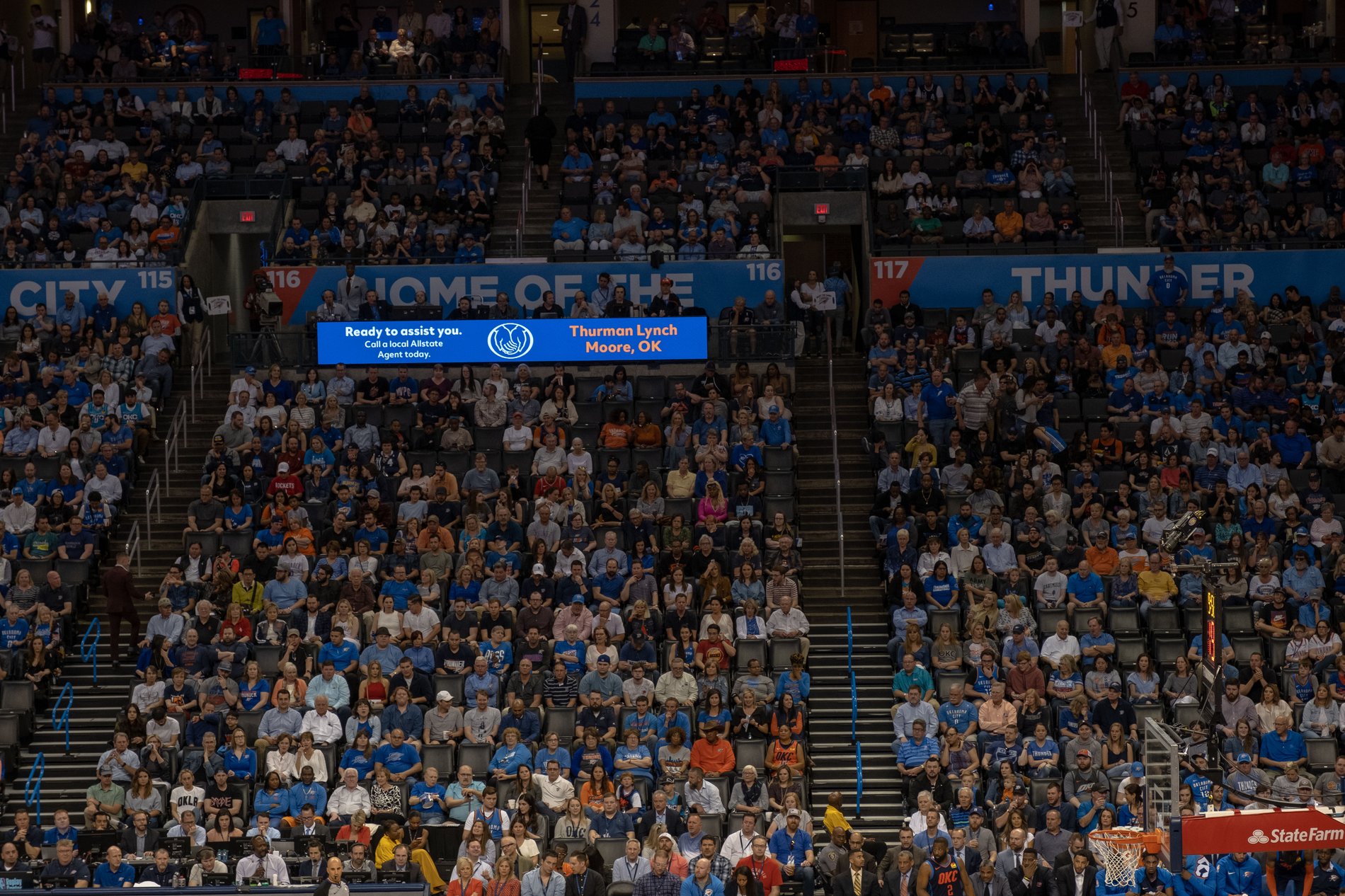 Supporting the Thunder