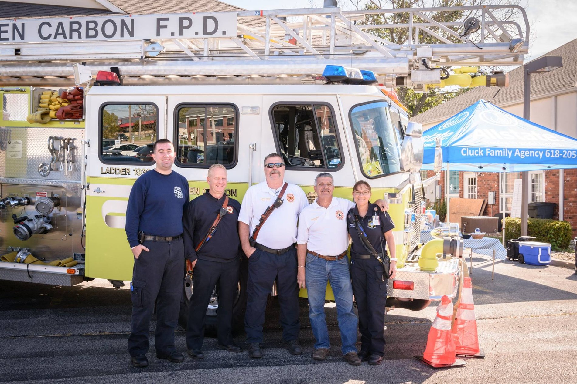 Glen Carbon F.P.D participated in our Open House