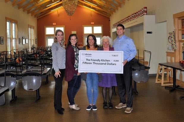 The Friendly Kitchen seeks to provide meals for the hungry and our team was ready to volunteer. This organization offers a warm and caring, non-discriminating environment through the coordination of community volunteer resources with one goal - to feed the hungry.
