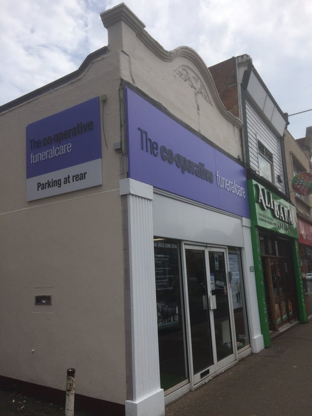 The Co-operative Funeralcare Storefront