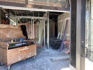 New Office Space at 4337 Tennyson St coming along.