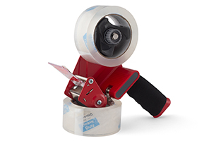 Packing tape 2 pk. with pistol grip dispenser