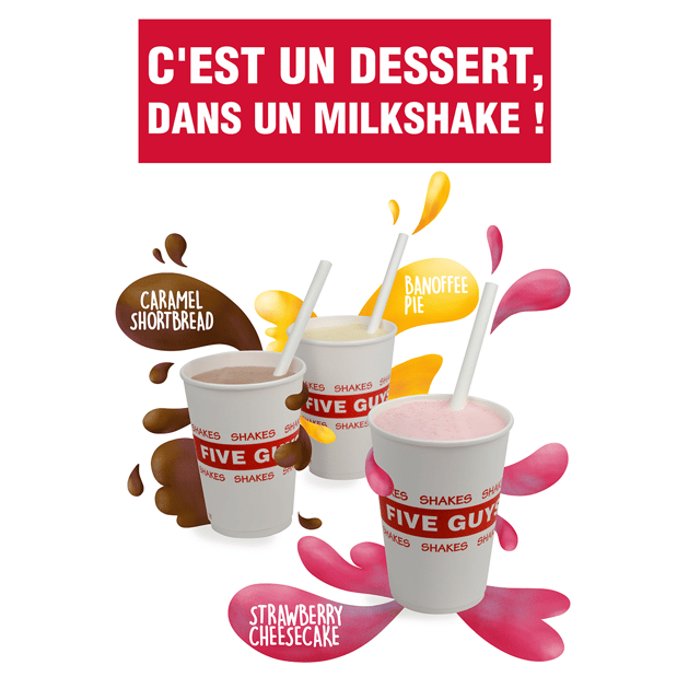 C'est un dessert, dans un milkshake! Edition limitée