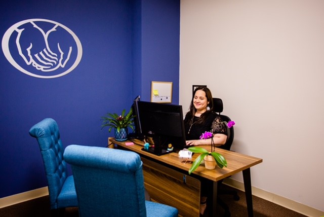 The sweetest and most professional Office Manager, Esther Fernández
