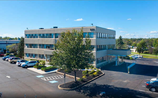 Our building. Our office is located on the top front corner.
