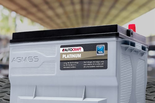 Autocraft Platinum AGM Battery
