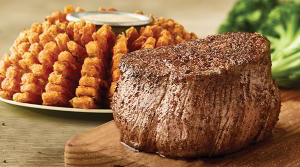Victoria's Filet and Bloomin' Onion