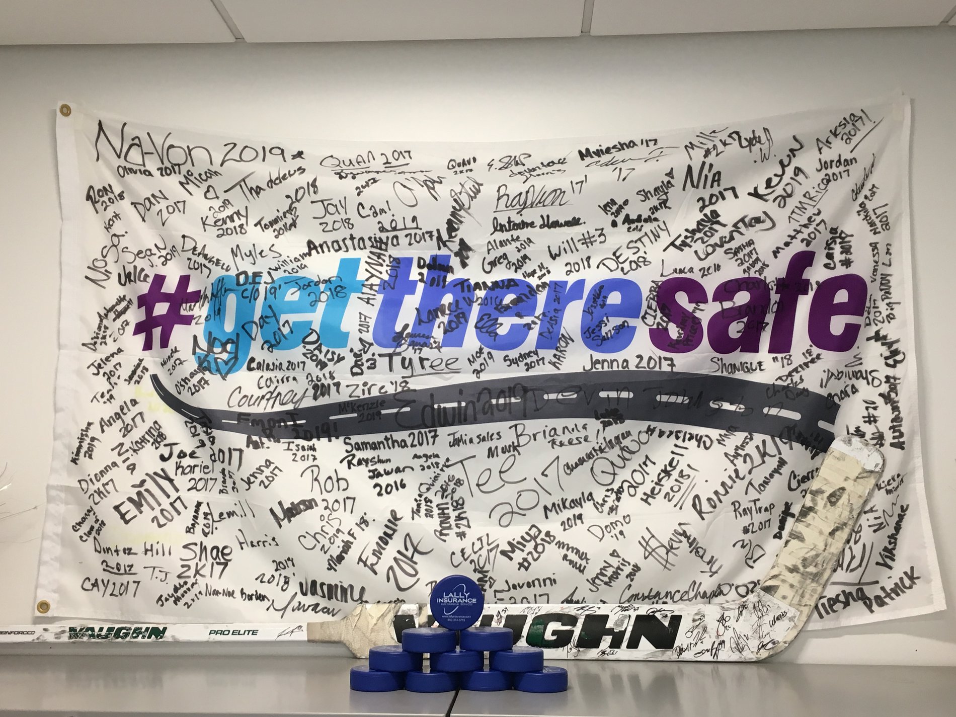 Safe Driving Campaign & Cleveland Monsters Partnership