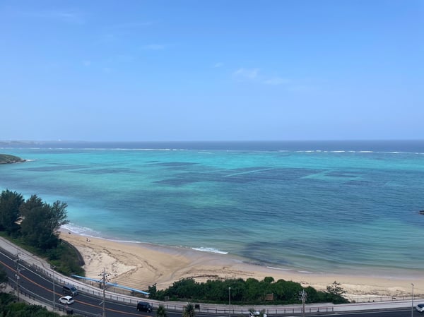 大好きな沖縄のフチャクビーチです🌊