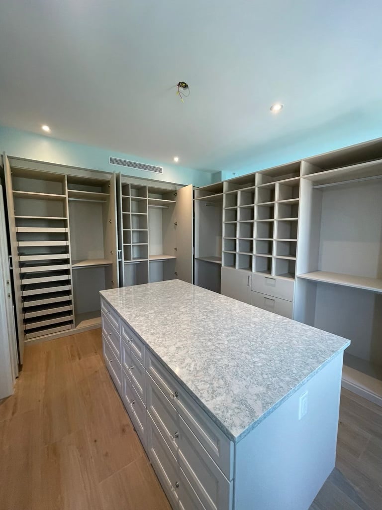 Walk In Goals walk in closet with center island