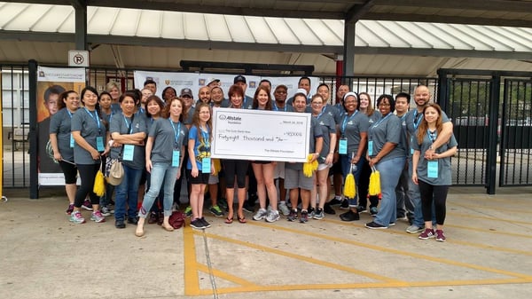 Amy Maddox - Allstate Foundation Helping Hands Grant for The Cure Starts Now