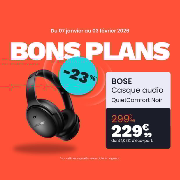 Casque BOSE QuietComfort Noir