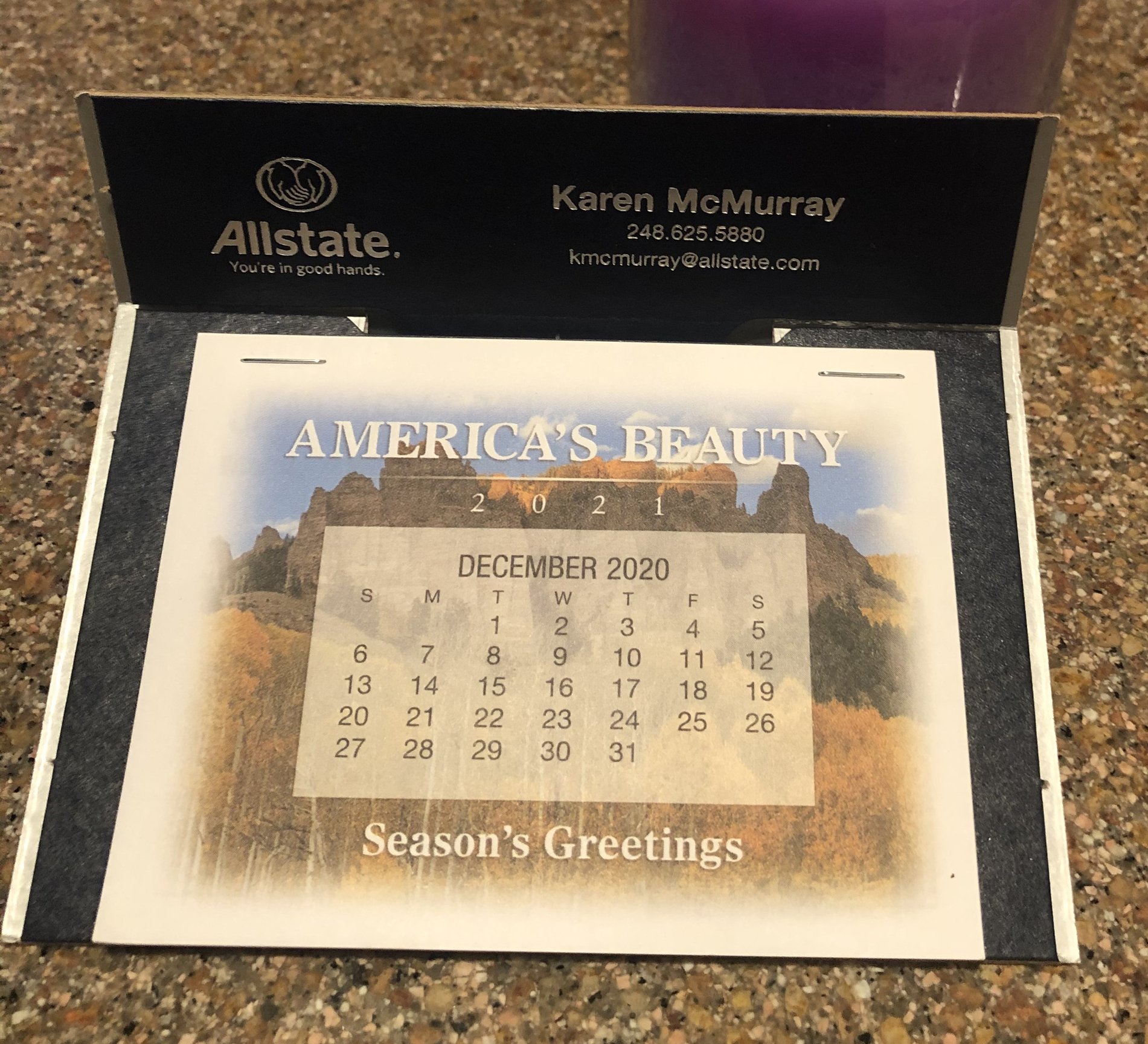 33 years I've been giving away these calendars