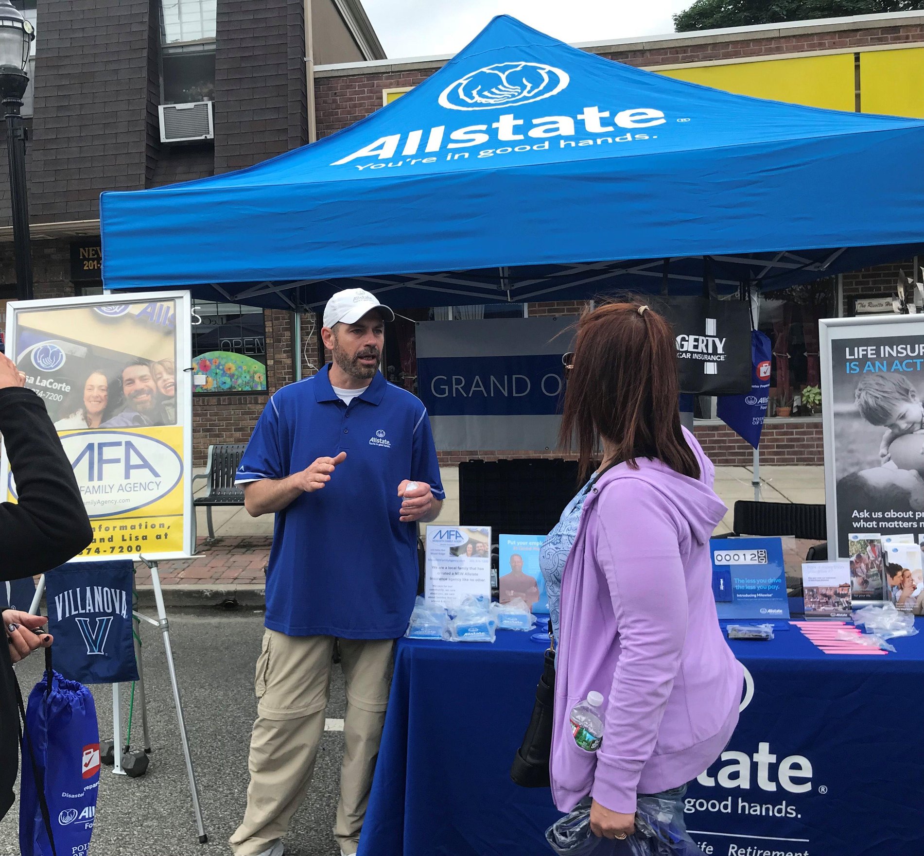 Dave at a local street fair