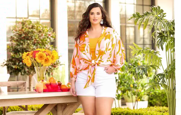 plus size women's clothing, plus size dresses, women's plus size pants, plus size denim, plus size tops
