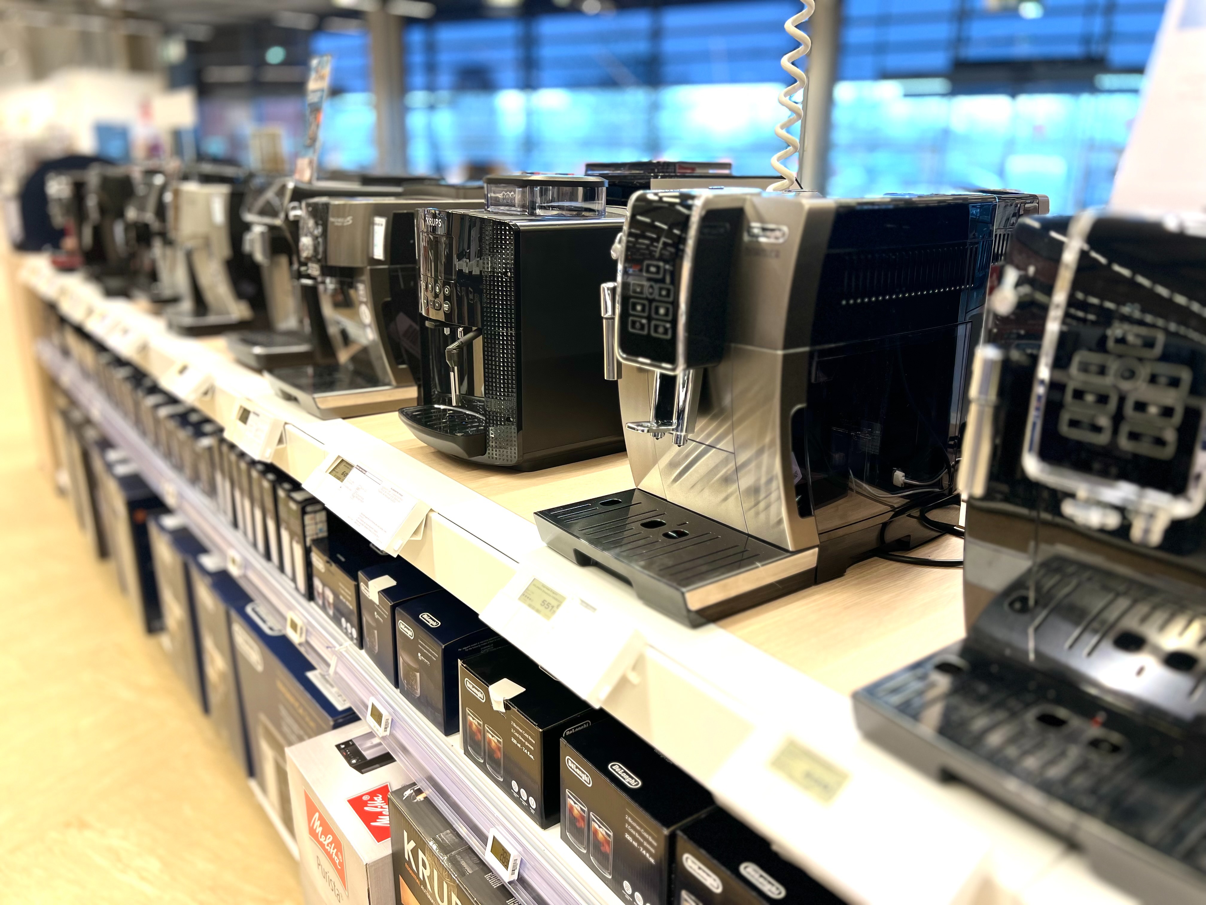 Broyeurs expresso à café - magasin Boulanger de Valenciennes - Petite Forêt.