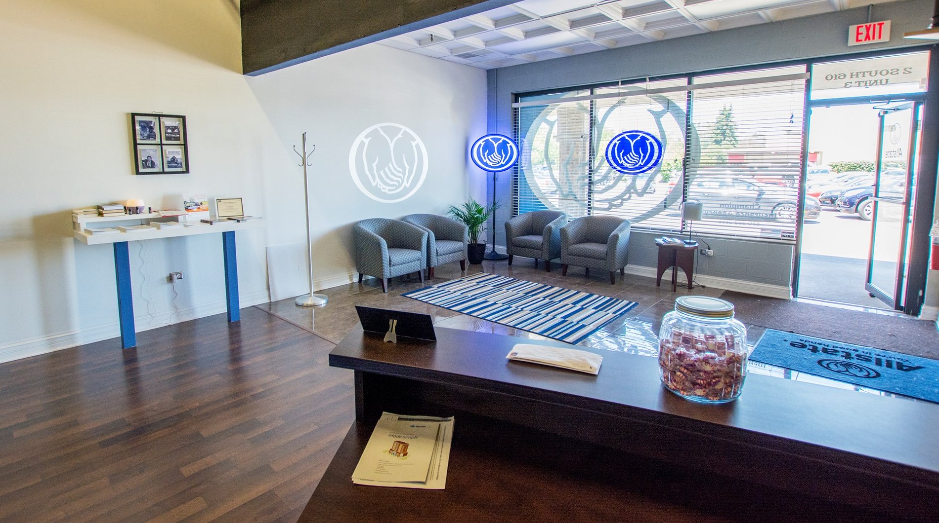 From Reception desk