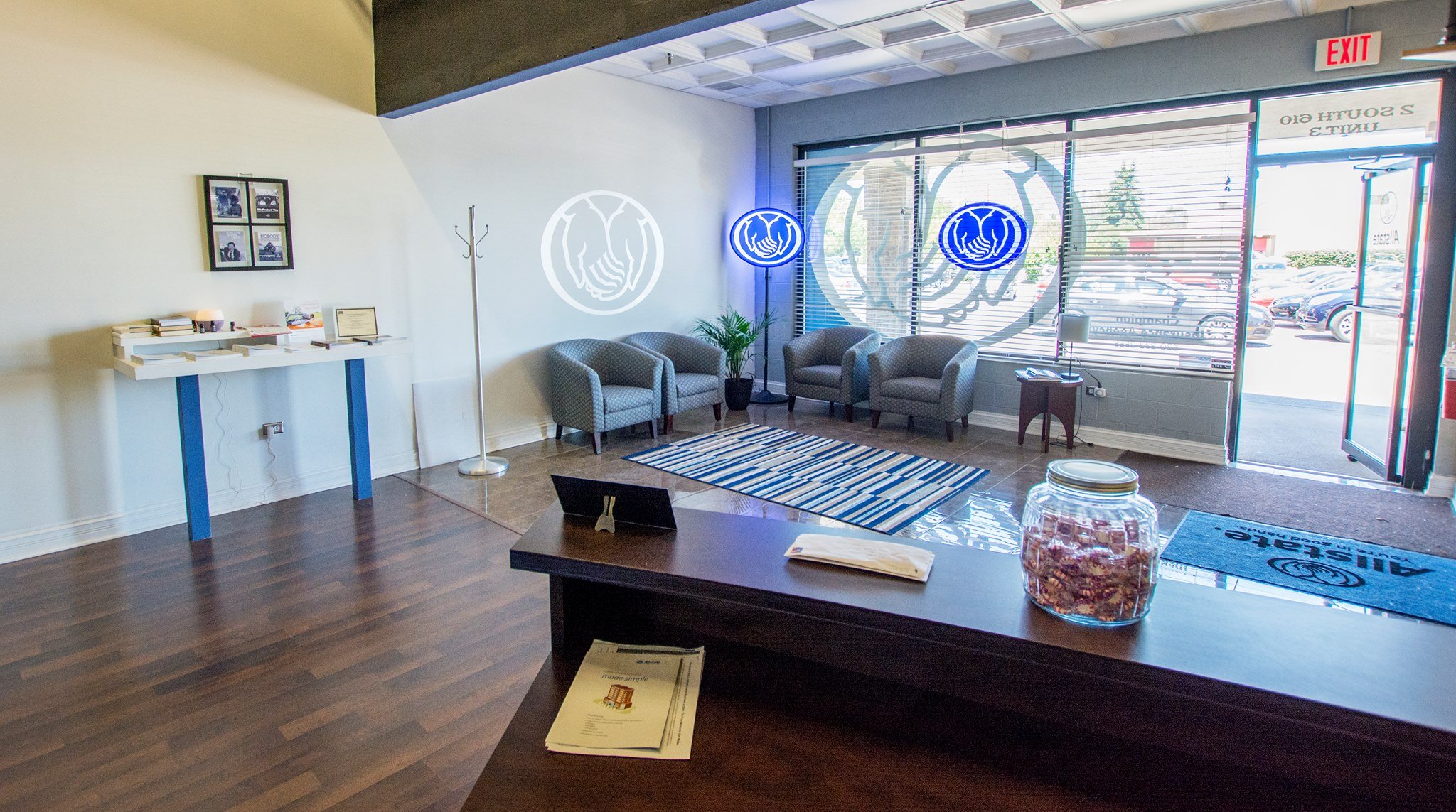From Reception desk
