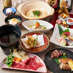 銘々盛りでご提供!【極】お祝い事や接待にも◎■地酒10種付き3時間飲み放題付き10品8000円