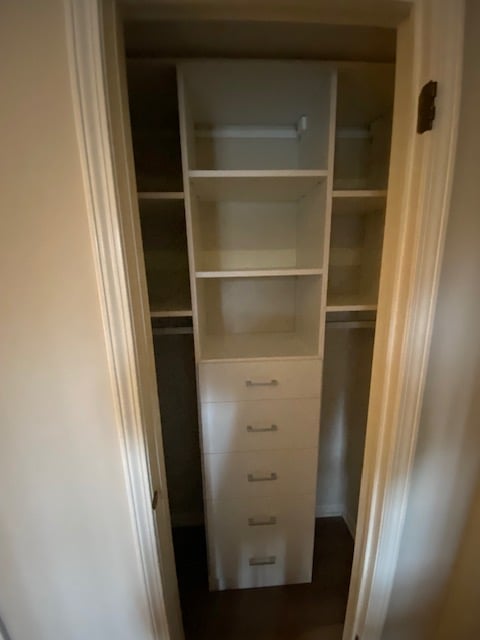 Reach in closet Reach in closet