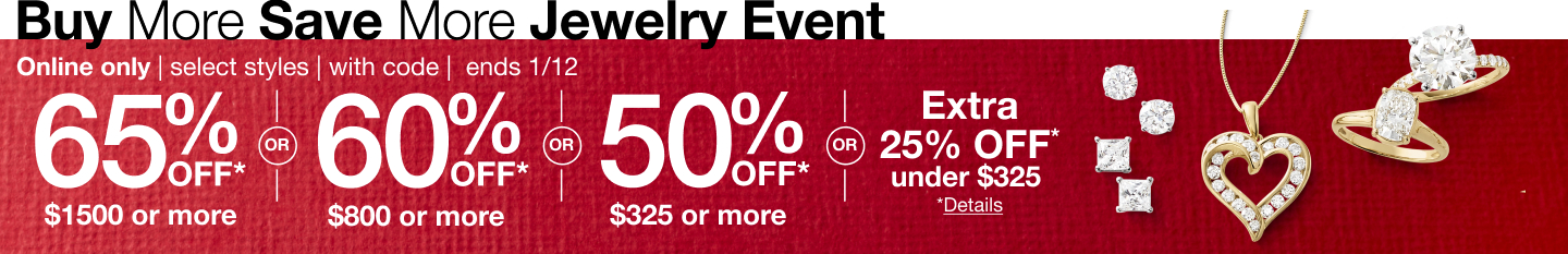 Buy More, Save More on Jewelry at JCPenney!