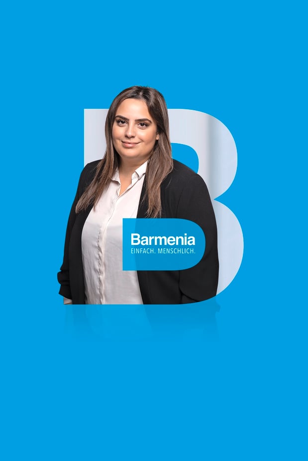 Ceyda Yildiz. Ihre Ansprechpartnerin für die Barmenia Versicherung in Düsseldorf.