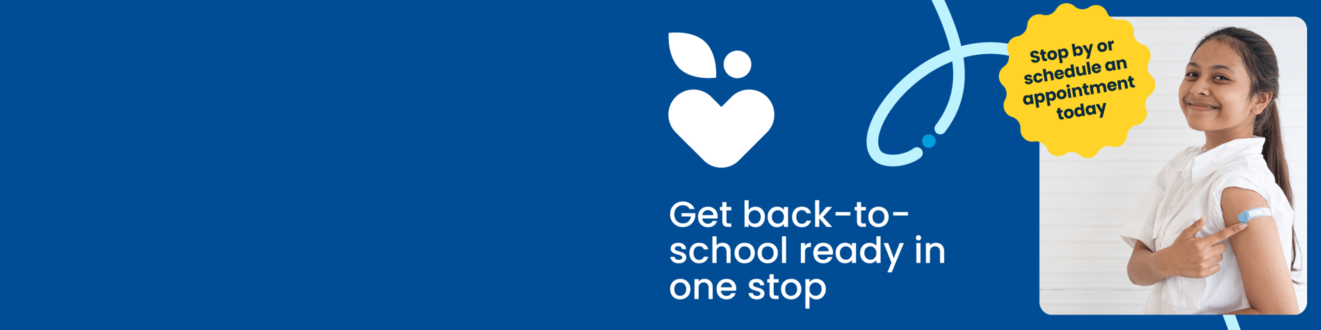 get back to school ready in one stop stop by or schedule an appointment today back to school vaccinations