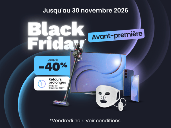 C'est le Black Friday dans votre magasin Boulanger ! 🖤