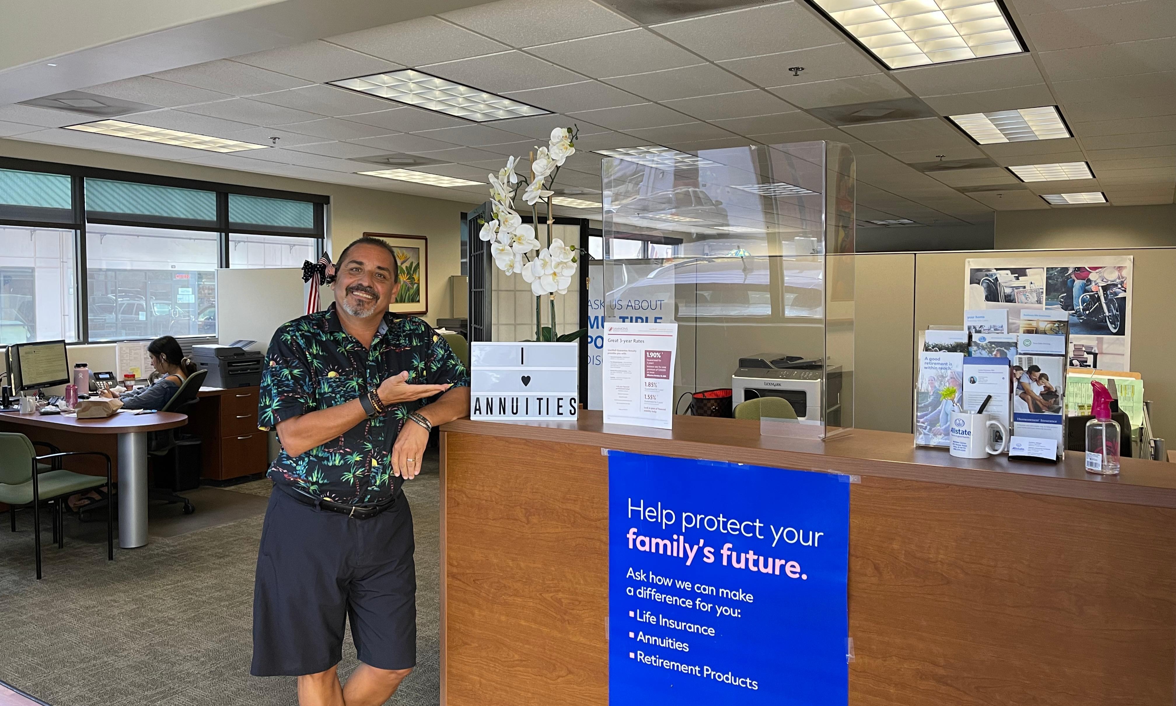 Tony in Kihei Office