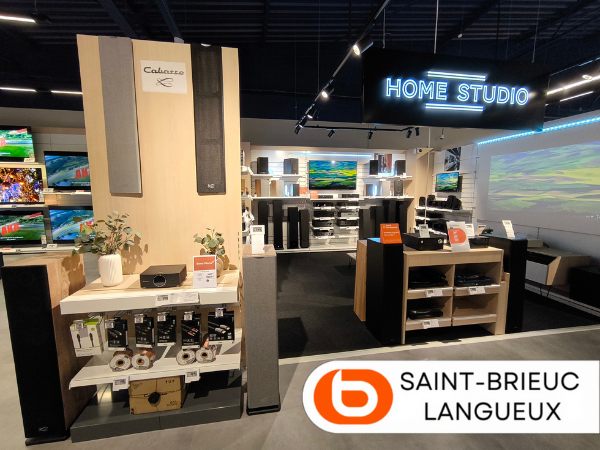 Venez écouter nos musiques préférées dans notre auditorium de votre magasin Boulanger Saint Brieuc Langueux