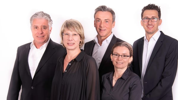 Mitarbeiter des Innendienstes der Barmenia Versicherung Köln.