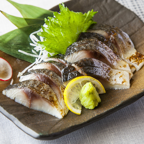 金華〆鯖の炙り