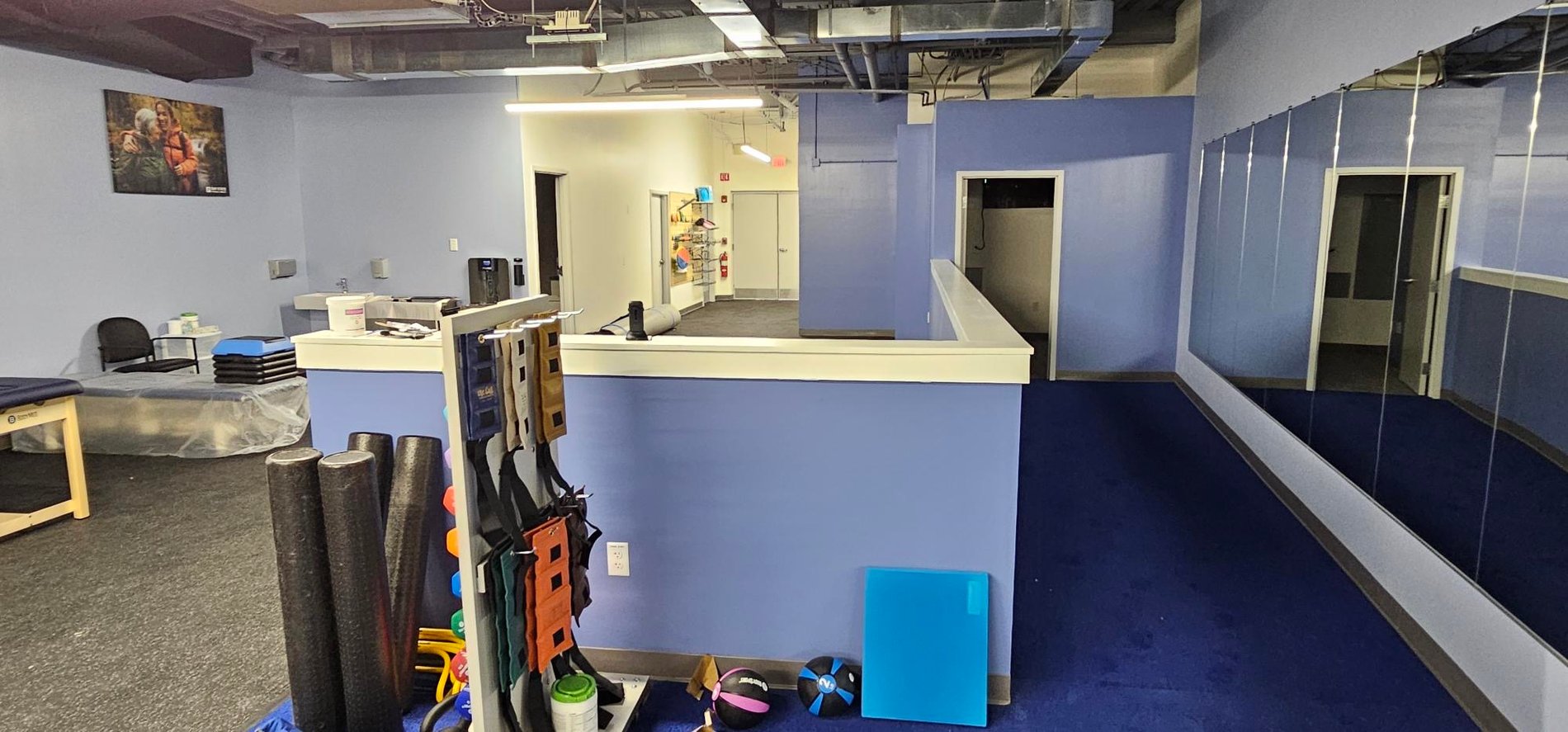 Allston MA Bay State PT inside the Clinic