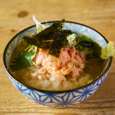 お茶漬け(梅・鮭・明太子)