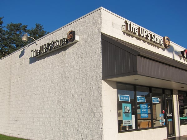 Exterior storefront image of The UPS Store #2346 in Kent, OH
