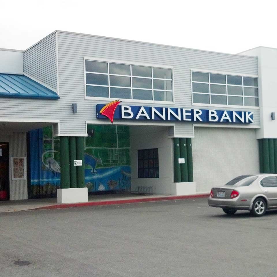 Banner Bank branch in Point Roberts, Washington