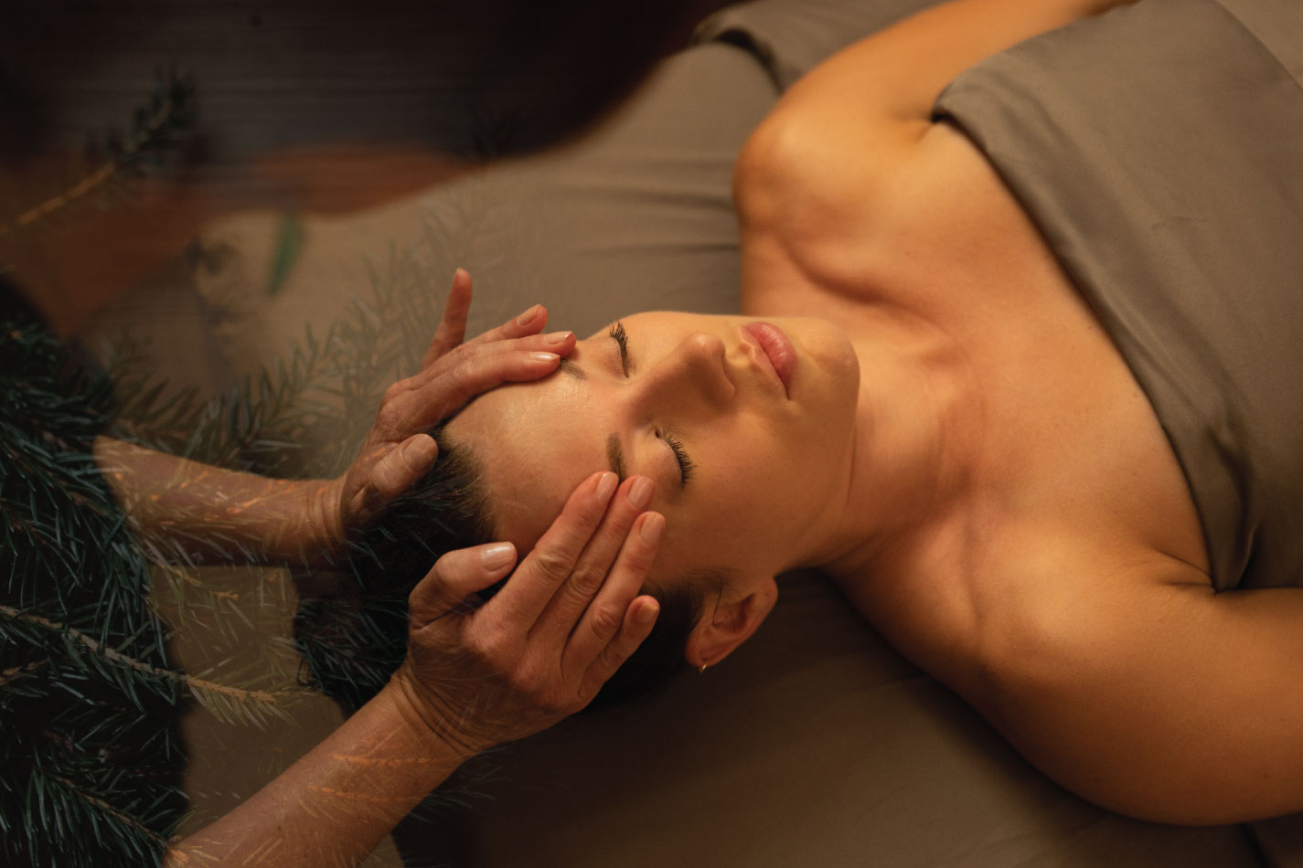 Women enjoying a Woodhouse Spa facial.
