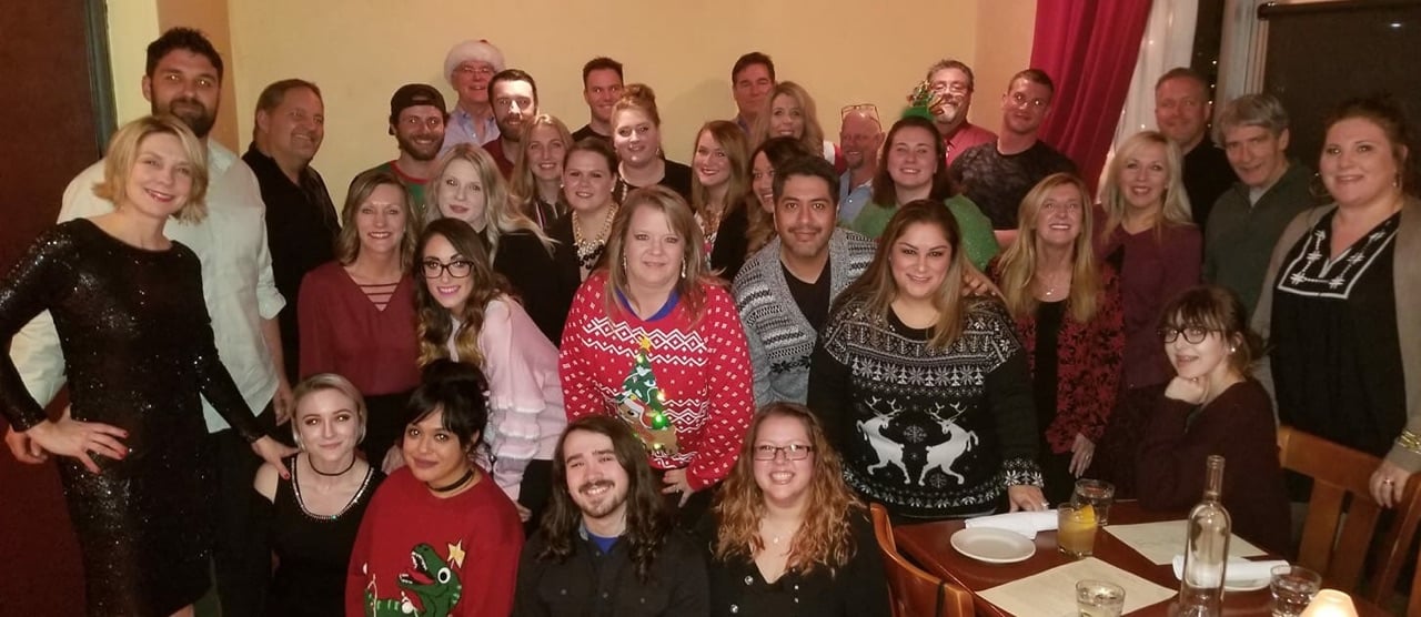 Our team holiday gathering!