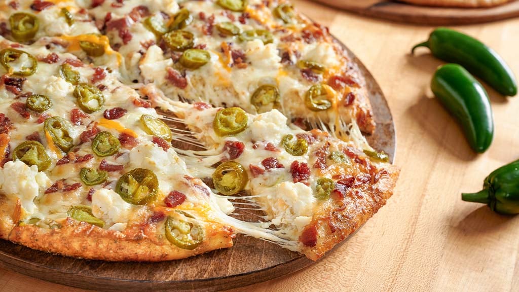 Papa Muphys Jalapeno Popper Pizza
