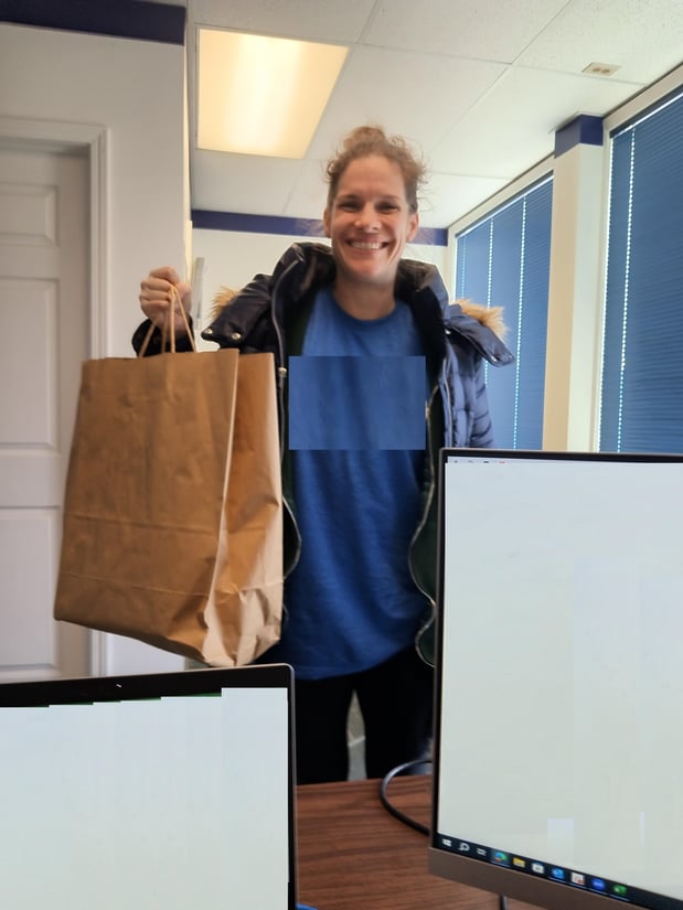 Thank you, Jennifer for your donation to Go Pantry.