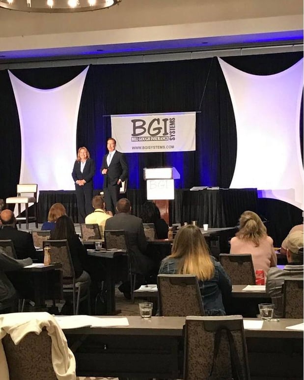Jeff & Donna, speaker at BGI National Conference