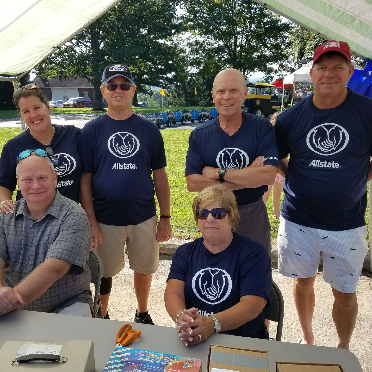 We volunteered for Westmoreland County Parks and Recreation at the August Fun Fest.