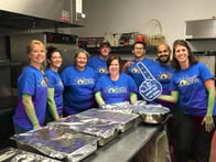 Volunteering at the NVFS SERVE family shelter in Manassas, VA