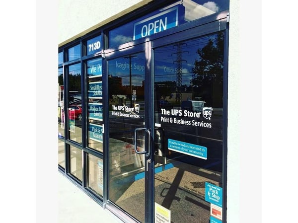 Exterior storefront image of The UPS Store #5862 in Anderson, SC