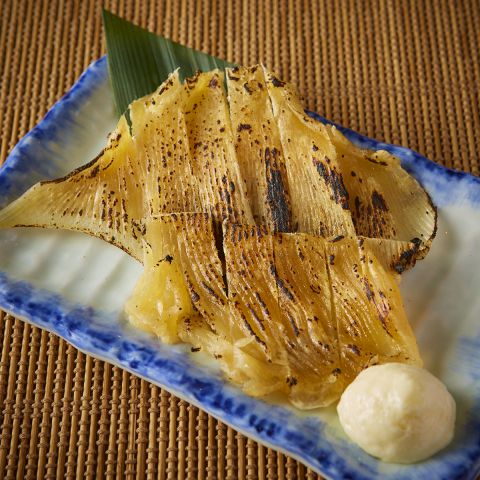エイヒレの炙り焼き
