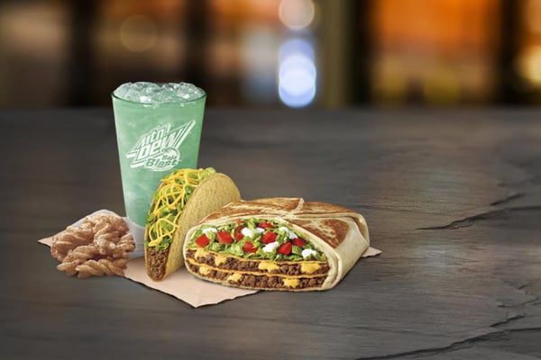 Our $5 Triple Double Crunchwrap Box is back