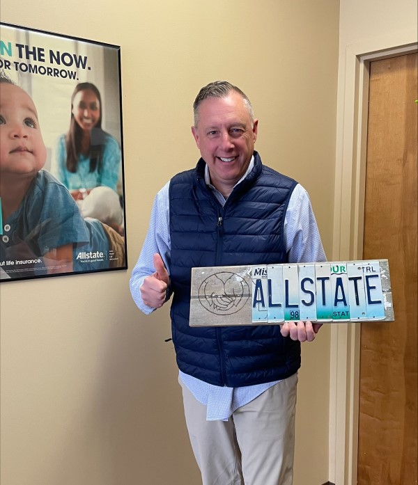 Agency owner, Matt Connatser, in our office located in Blue Springs, Missouri. Feel free to stop by for a policy review or to visit us when you’re in the area!